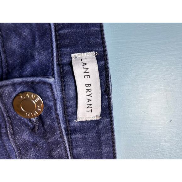 Lane Bryant Essential Denim Size 16 Plus Mid-Rise Skinny Classic Professional - Picture 2 of 8